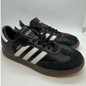 Adidas Samba OG Athletic Sneaker Men's US 5 Black Lace-Up Round Toe IH6000